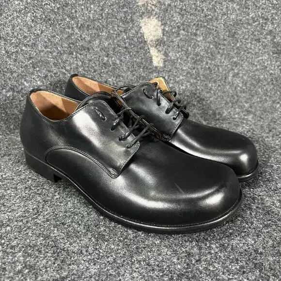 Classic Black Women's Leather Shoes - Picture 3 of 6